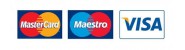 Mastercard - Maestro - Visa