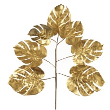 Tak Tropisch blad Goud 99 cm