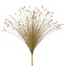 Kersttak 'Metallic Grass Goud'