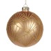 Kerstbal Stripe Gold