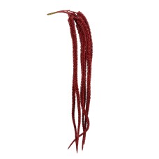 Glitter Hang Amaranthus 82cm Rood