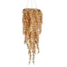 + GLT HANG.PINE/PINEC.CEILING DISPLAY GLD 114CM