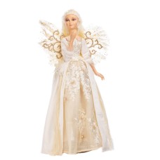 Kerstpop Winter Fairy Creme 66 cm