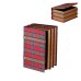 Tartan boek box Rood/Groen/ Blauw 30 cm Tartan boek box Rood/Groen/ Blauw 30 cm