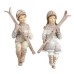 Snowkids met Ski's Zittend Crémekleur 19,5 cm