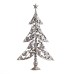 Kerstboom Zilver