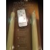 LED Kaars wax Goud set van 2