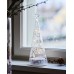 Sirius Cozy Glazen Kerstboom met Led Verlichting H 26cm