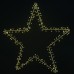 Sirius Liva Cluster Star Gold 30 cm 60 Leds