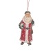 Kerstornament Red Santa 12cm