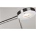 Andas  LED Leeslamp/Staanlamp Zilver