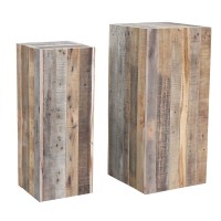 Wood Zuil Bo-oldnature 80 & 90 cm