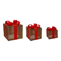 Timstor Kerstdozen Led Ass/3 Rood/ groen