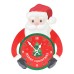 Timstor Kerstman Wandklok Rood 46,4 cm