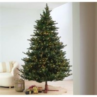 Kentucky Deluxe Wooden DB Base Pole2Pole Led Kunstkerstboom 