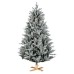 Baltica Silver Frosted Wooden Base Kunskerstboom